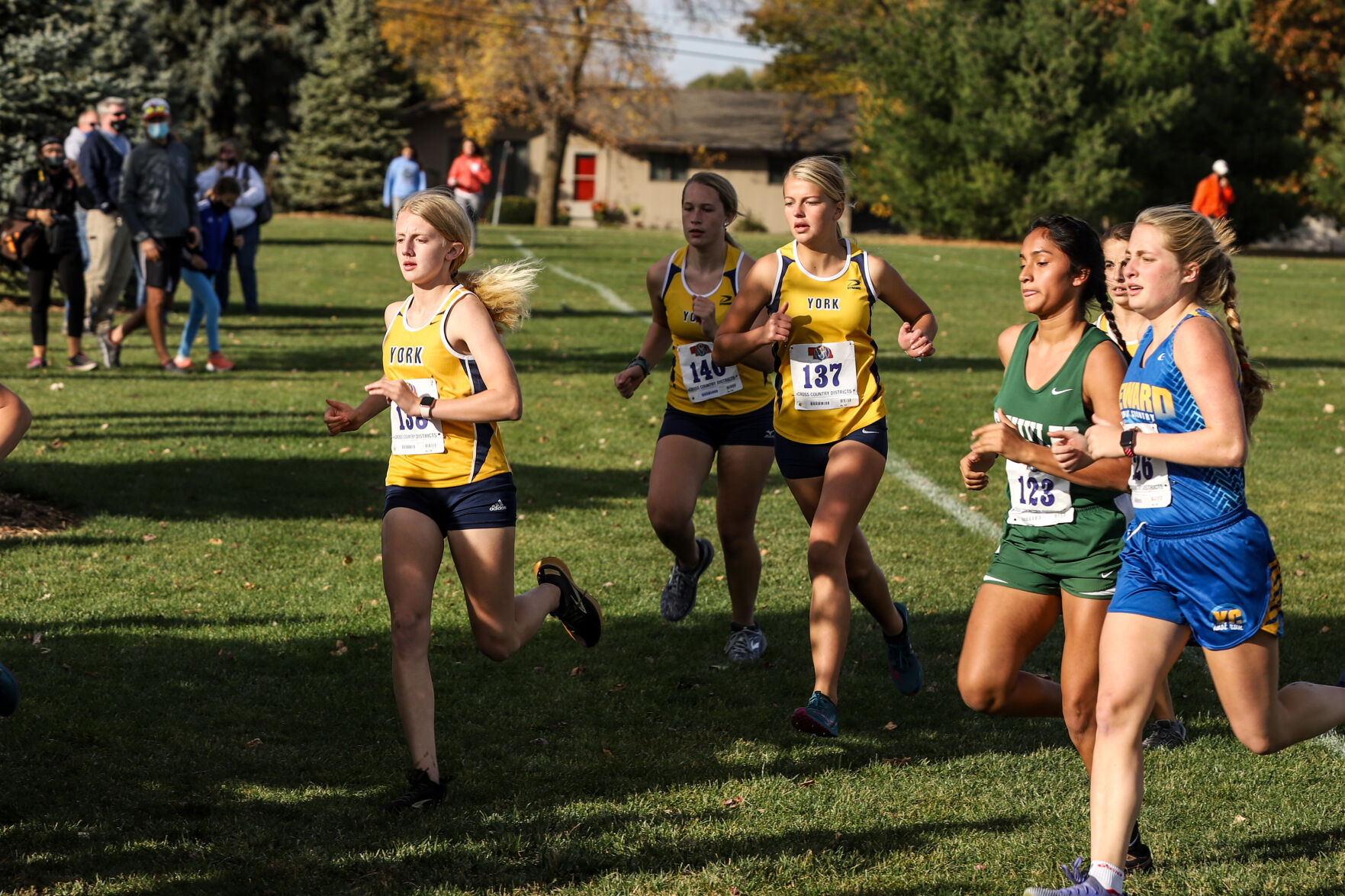 York girls XC team
